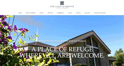 Desktop Screenshot of ourladyofrefugesj.org