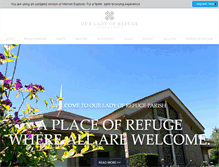 Tablet Screenshot of ourladyofrefugesj.org